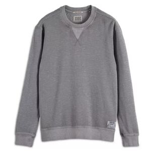 SCOTCH & SODA Grey PinkOrganic Crew Neck Sweatshirt Medium